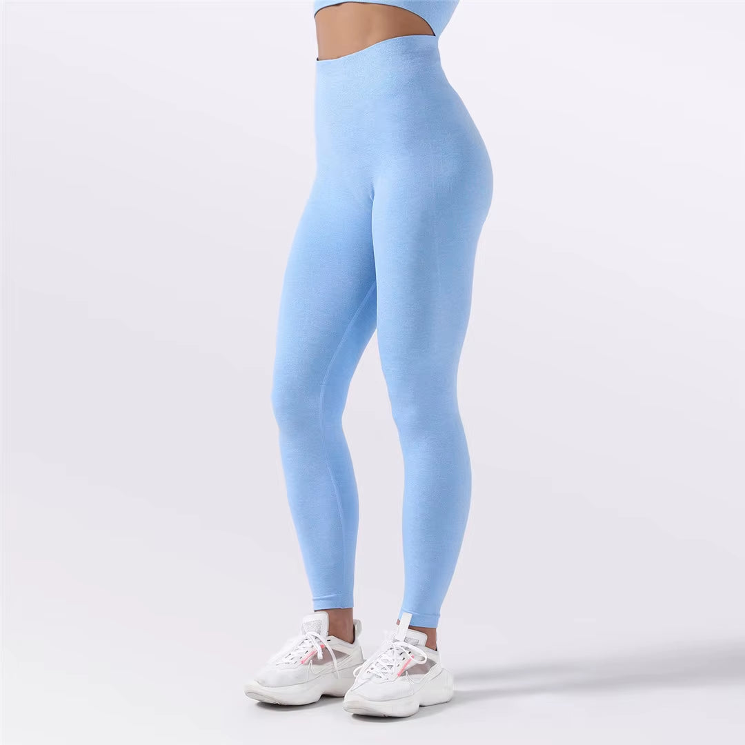 Sportswear Top 2Pcs Yoga Set Women Yoga Suit Short Sleeve High Waist Leggings Gym Quick Dry Yoga Wear Energy Fitness Suit A012