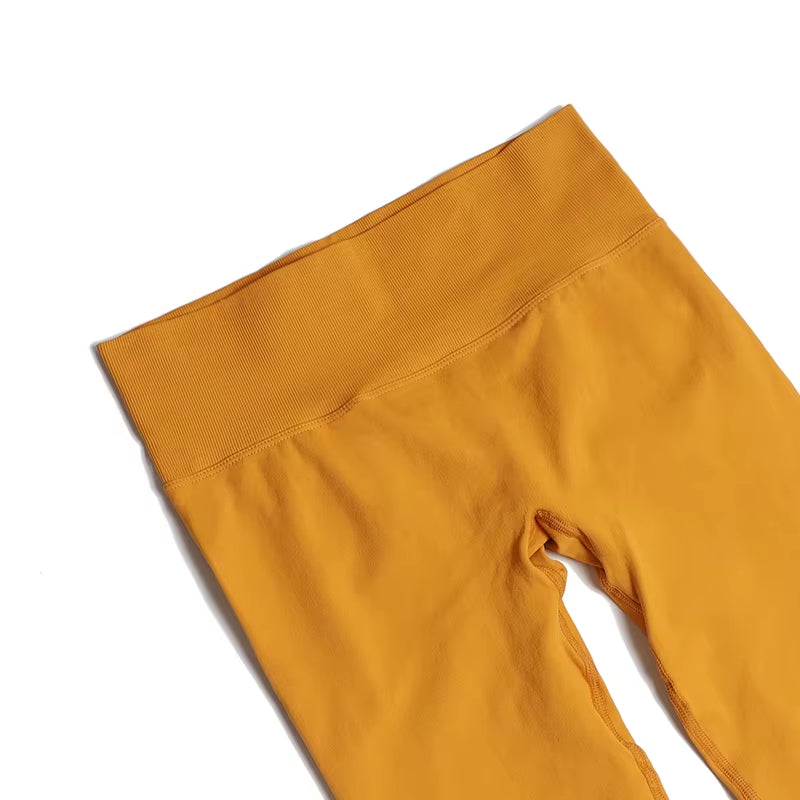 Nylon Gym Leggings Yoga Women'S Pants Tight Sports Pants High Waist Elastic Breathable Thick Not See through 19 Colors