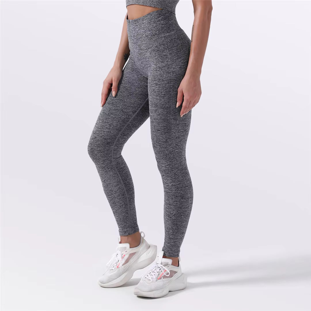 Sportswear Top 2Pcs Yoga Set Women Yoga Suit Short Sleeve High Waist Leggings Gym Quick Dry Yoga Wear Energy Fitness Suit A012