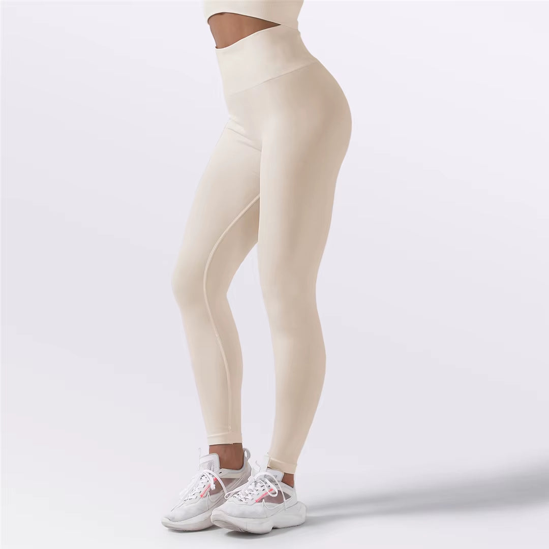 Sportswear Top 2Pcs Yoga Set Women Yoga Suit Short Sleeve High Waist Leggings Gym Quick Dry Yoga Wear Energy Fitness Suit A012