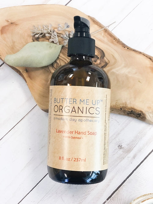 Bio Flüssigseife mit Hafer & Lavendel – Ultra Sanft Hände