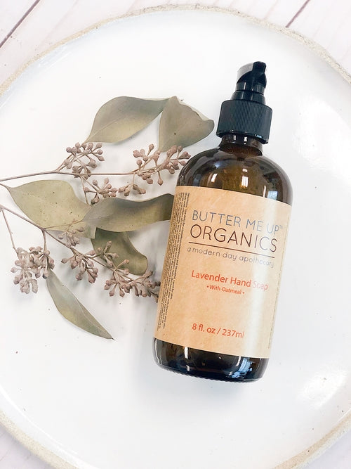 Savon Liquide Bio à l'Avoine & Lavande – Ultra Doux Mains
