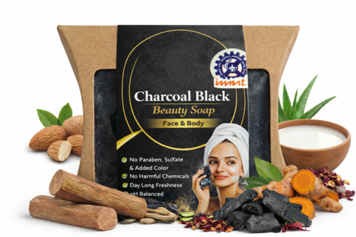 Savon au Charbon Actif Visage & Corps – Purifiant & Détoxifiant