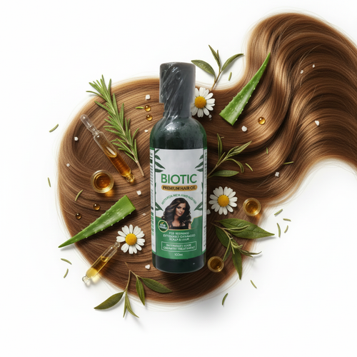 Biotic Premium Hair Oil - Croissance et Fortification 100ml