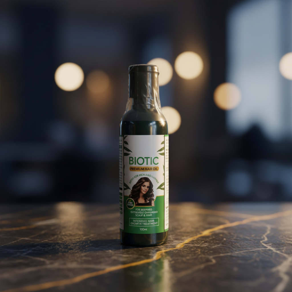 Biotic Premium Hair Oil 100ml KB-BEAUTY — huile capillaire croissance et fortification