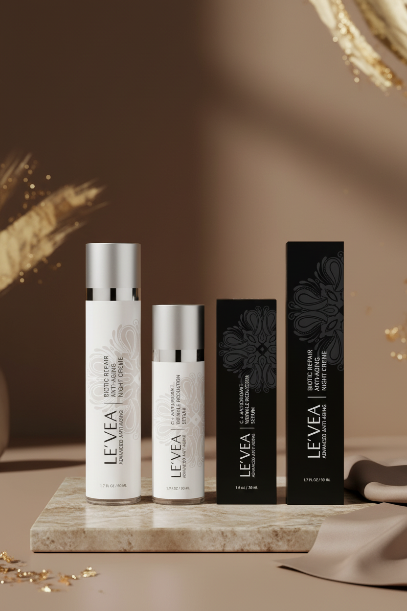 Duo anti-âge crème nuit sérum vitamine C KB-BEAUTY lifestyle