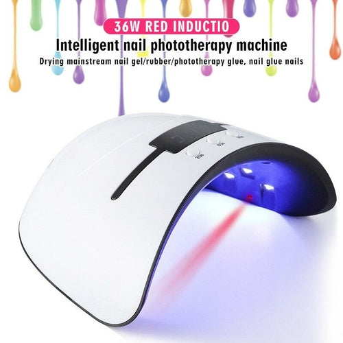 UV/LED-Nageltrocknerlampe – 36W Infrarotsensor