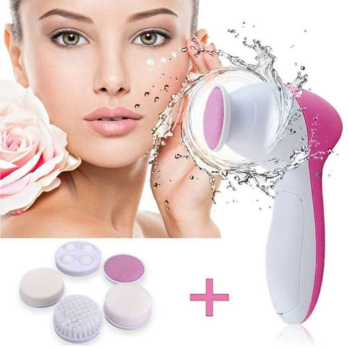 Gesichtsreinigungsbürsten-Set 5-in-1 — Massage & Reinigung
