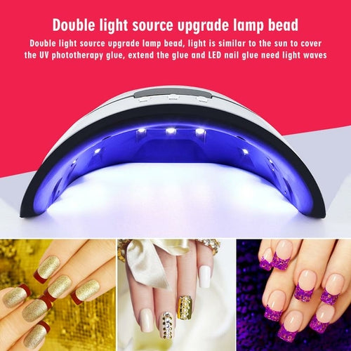 UV/LED-Nageltrocknerlampe – 36W Infrarotsensor